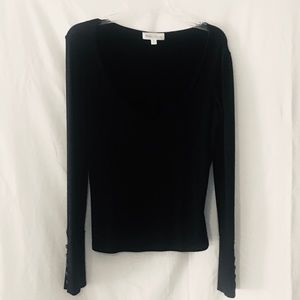 WHITE HOUSE AND BLACK MARKET  LONG SLEEVE   SIZE MED